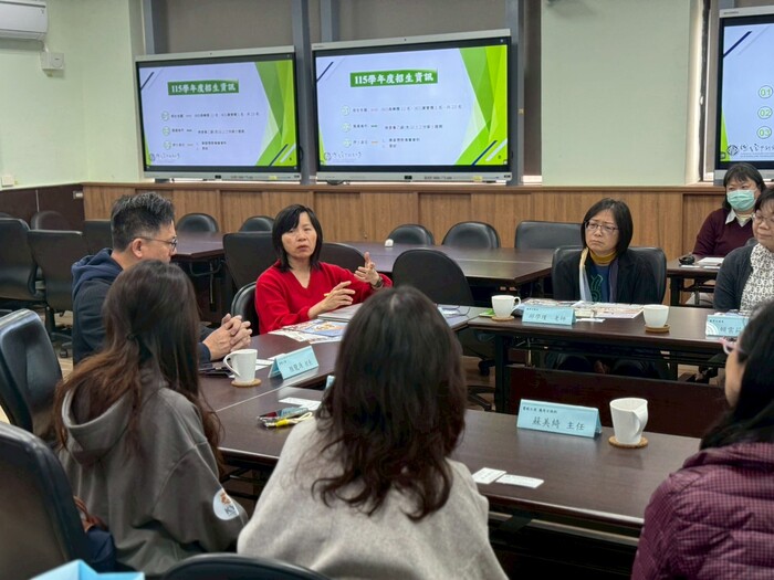 115.01.22 語文學院X新北市立鶯歌高級工商職業學校交流會議圖片