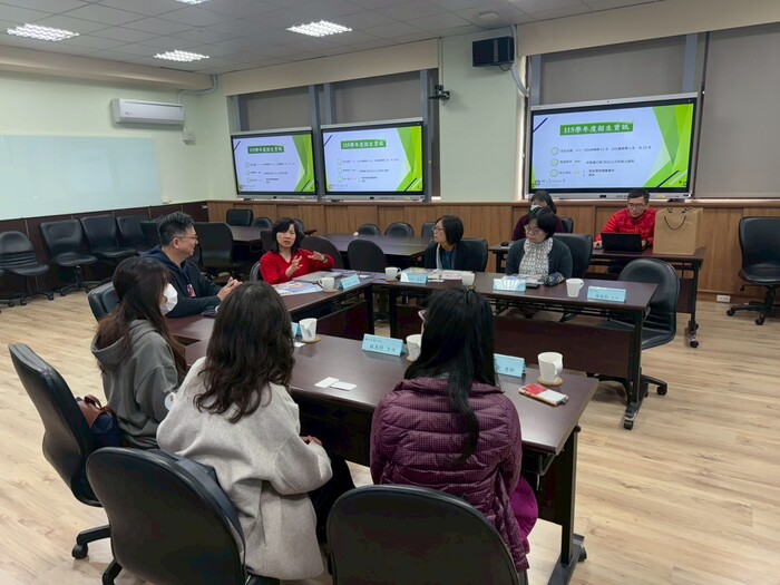 115.01.22 語文學院X新北市立鶯歌高級工商職業學校交流會議圖片