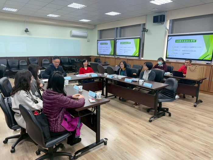 115.01.22 語文學院X新北市立鶯歌高級工商職業學校交流會議圖片
