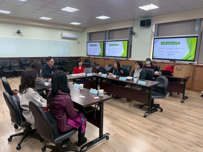 115.01.22 語文學院X新北市立鶯歌高級工商職業學校交流會議圖片